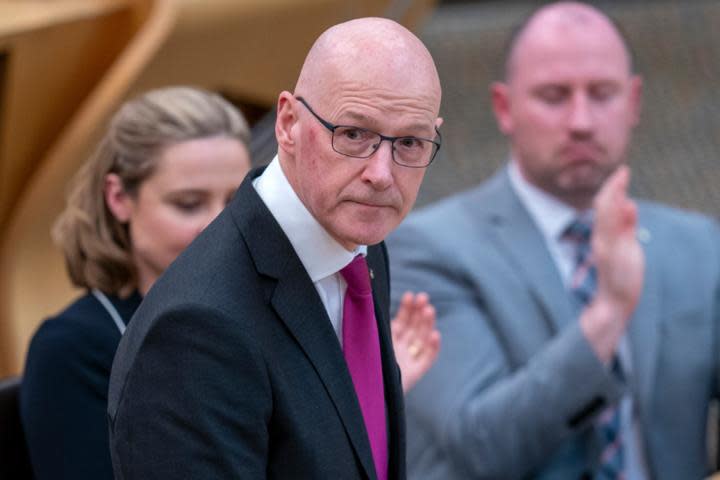 The National: John Swinney is to be sworn in as Scotland's FM