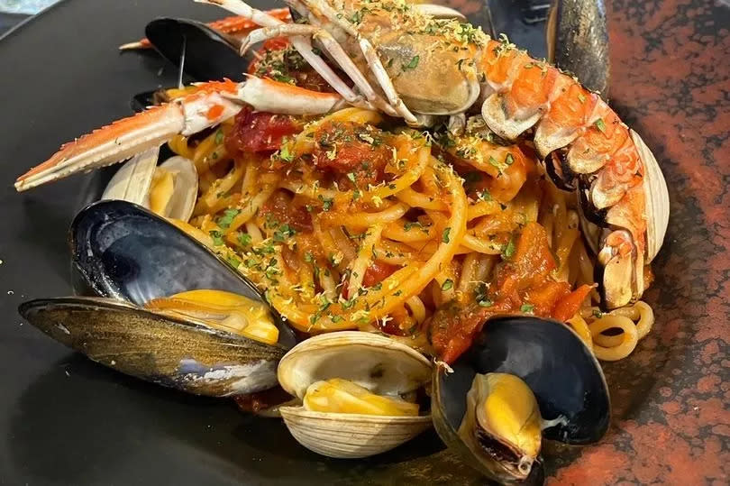 Frutti di mare brings the wow factor to the bonnie bonnie banks.