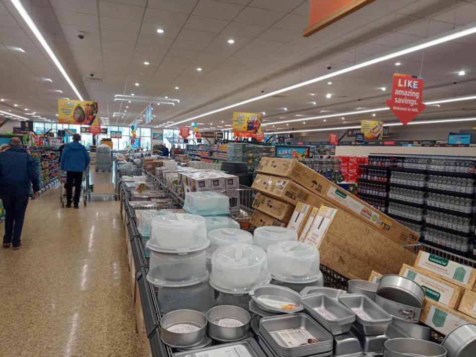 Gazette: Infamous – Aldi's well known 'middle aisle' had plenty on offer