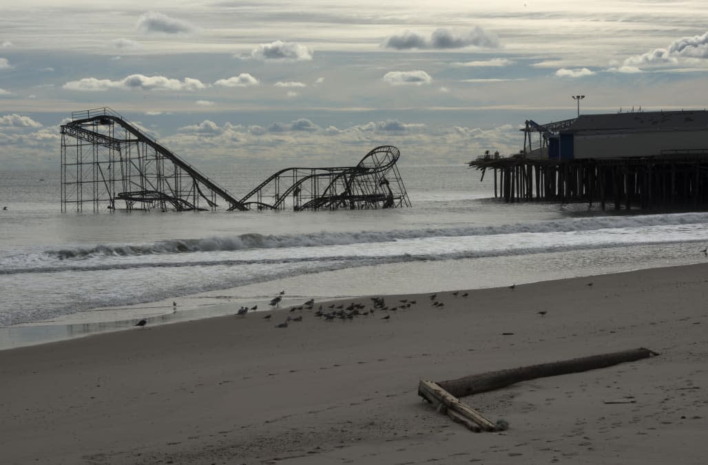 Hurricane Sandy Aftermath in New Jersey