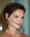 <p>Katie Holmes' undone Dutch braid is the perfect example of 'Oh this plait? It was there when I woke up' hair.</p>