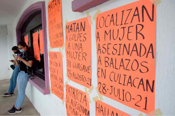 Feminicidios en Sinaloa, nombres de víctimas