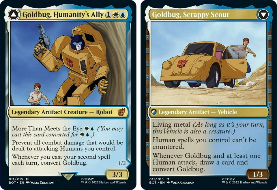 Better known as Bumblebee later (Image: Wizards of the Coast)