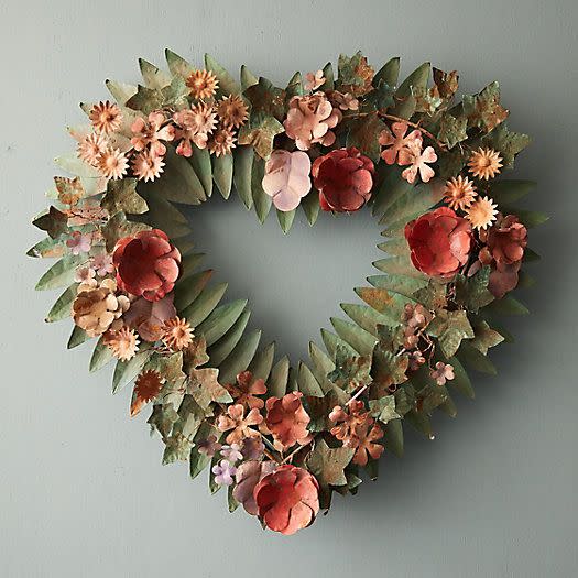 Iron Heart Leaf Wreath