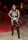 <p>The <i>Modern Family</i> star dressed up as a sexy skeleton … because why not?! Winter’s date, boyfriend Levi Meaden, is one lucky guy. (Photo: Getty Images) </p>