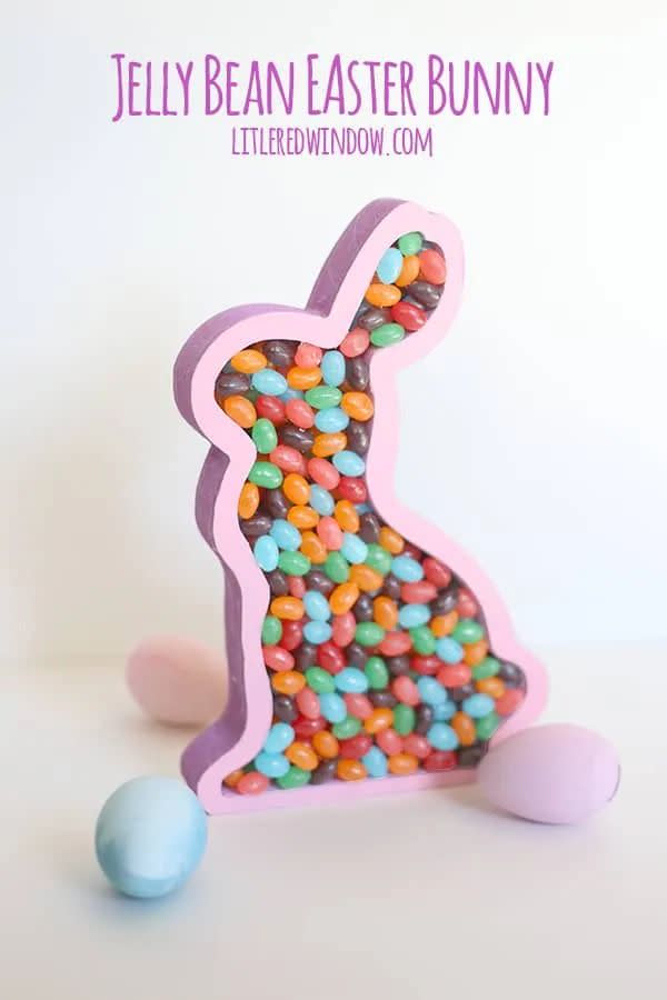 easter decorations jelly bean bunny