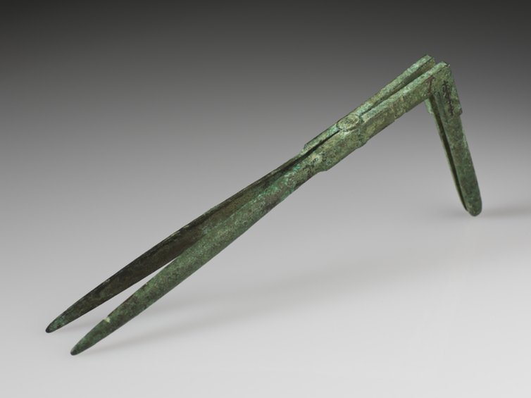 <span class="caption">A Roman bronze rectal dioptrion.</span> <span class="attribution"><a class="link " href="http://broughttolife.sciencemuseum.org.uk/hommedia.ashx?id=95695&size=Large" rel="nofollow noopener" target="_blank" data-ylk="slk:© The Board of Trustees of the Science Museum;elm:context_link;itc:0;sec:content-canvas">© The Board of Trustees of the Science Museum</a>, <a class="link " href="http://creativecommons.org/licenses/by/4.0/" rel="nofollow noopener" target="_blank" data-ylk="slk:CC BY;elm:context_link;itc:0;sec:content-canvas">CC BY</a></span>