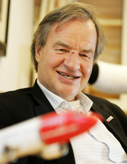 Bjørn Kjos. Foto de AP.      