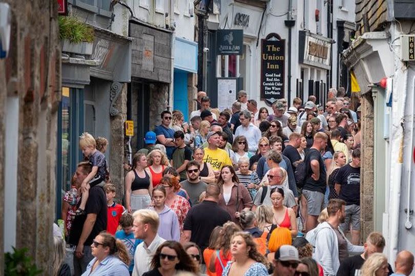 The residents of St. Ives are unhappy with the development of the town