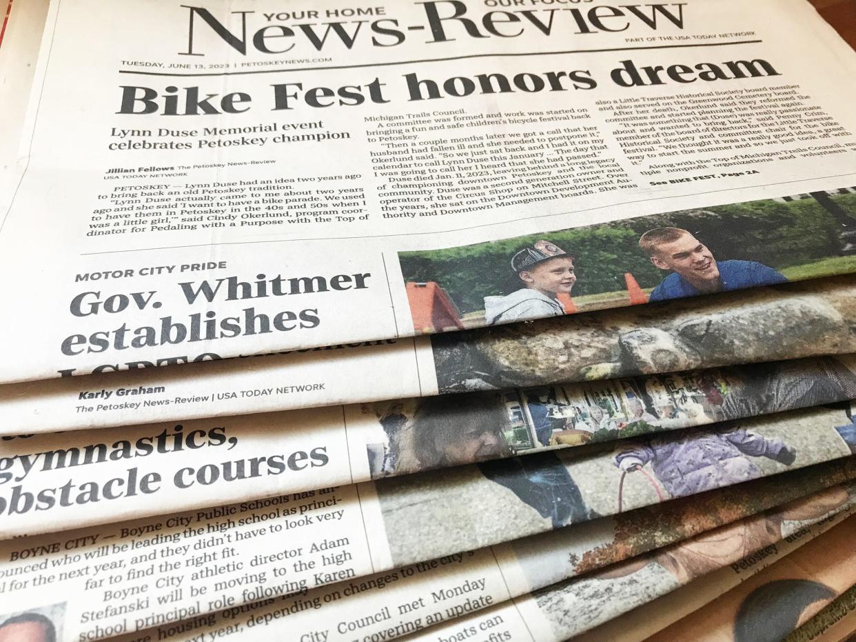 The Petoskey News-Review and its sister publications, the Charlevoix Courier and Gaylord Herald Times, earned multiple awards in the Michigan Press Association's 2023 Better Newspaper Contest.