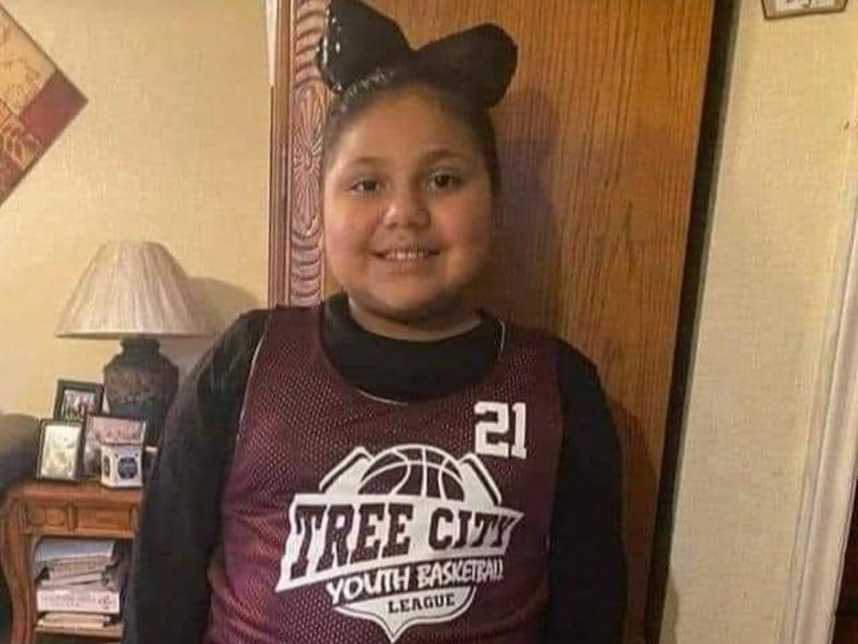 Ellie Lugo,10, was in the school when the shooting took place (Family handout)