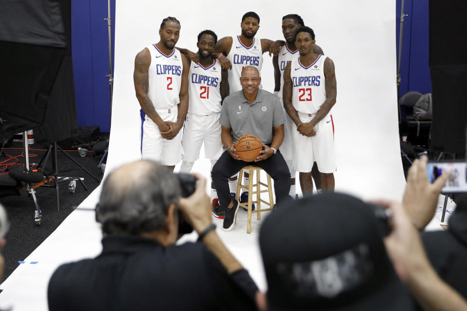 The Clippers not only boast one of the NBA's most talented rosters, but one of its best fitting. (Getty Images) 