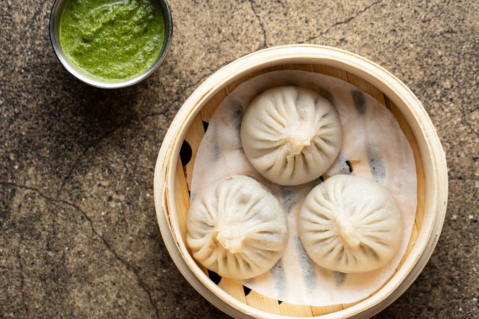 Yemenite soup dumplings prepared by chef Einat Admony.