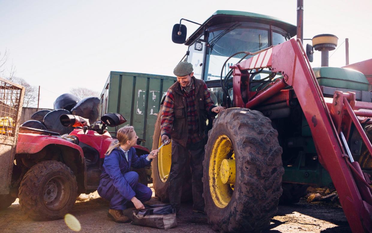 Machinery theft in England and Wales soared by more than 300 per cent in the first quarter of the year - SolStock/E+