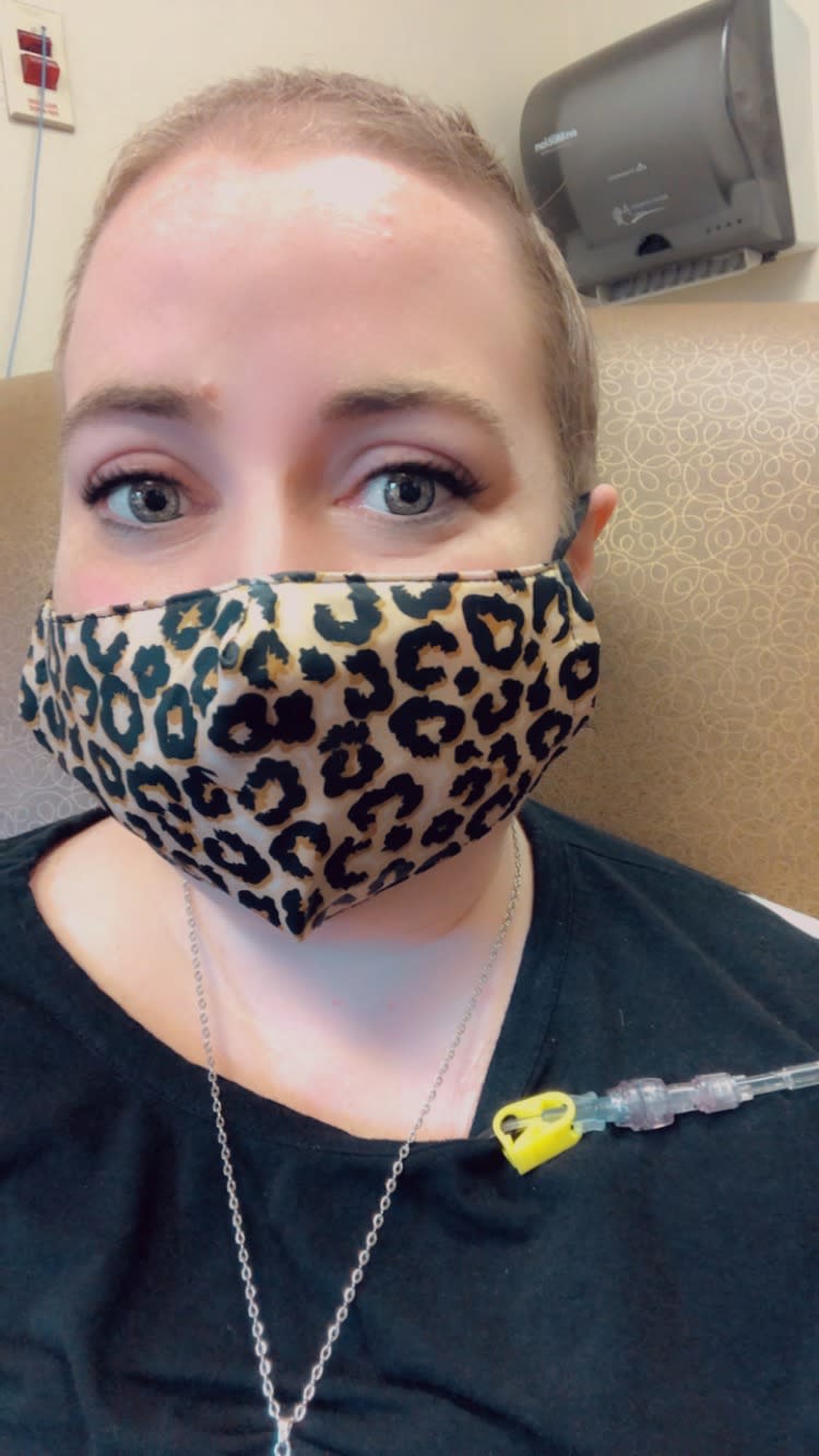 Patient advocate Tori Geib says, “At first, I didn’t understand the gravity of metastatic breast cancer, because I hadn’t ever heard of metastatic breast cancer." Now she's trying to make sure others are aware. (Courtesy Tori Geib)