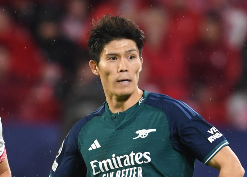 Takehiro Tomiyasu has hit form for Arsenal (Arsenal FC via Getty Images)