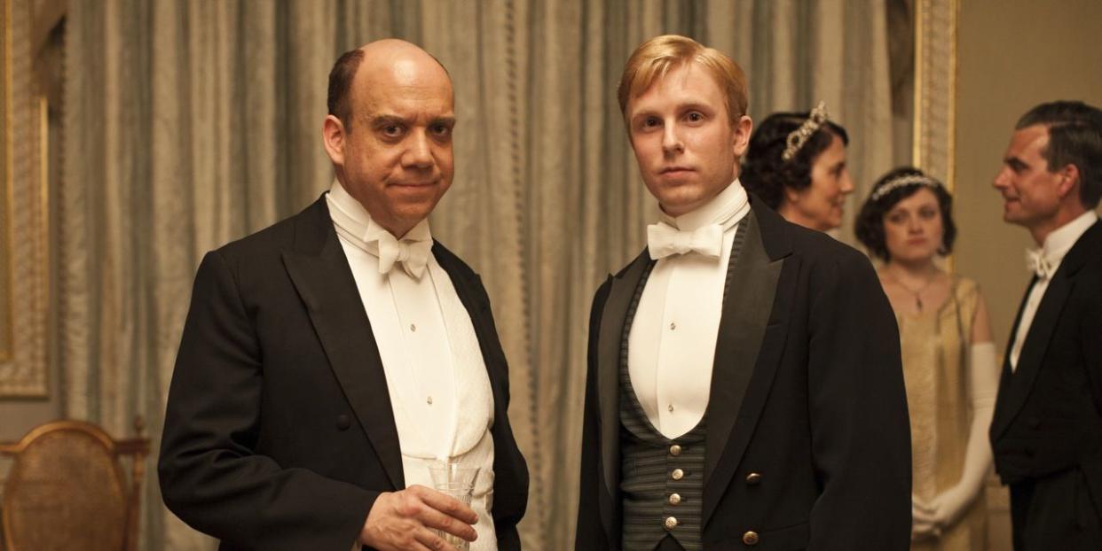 paul giamatti as harold levinson, downton abbey christmas special