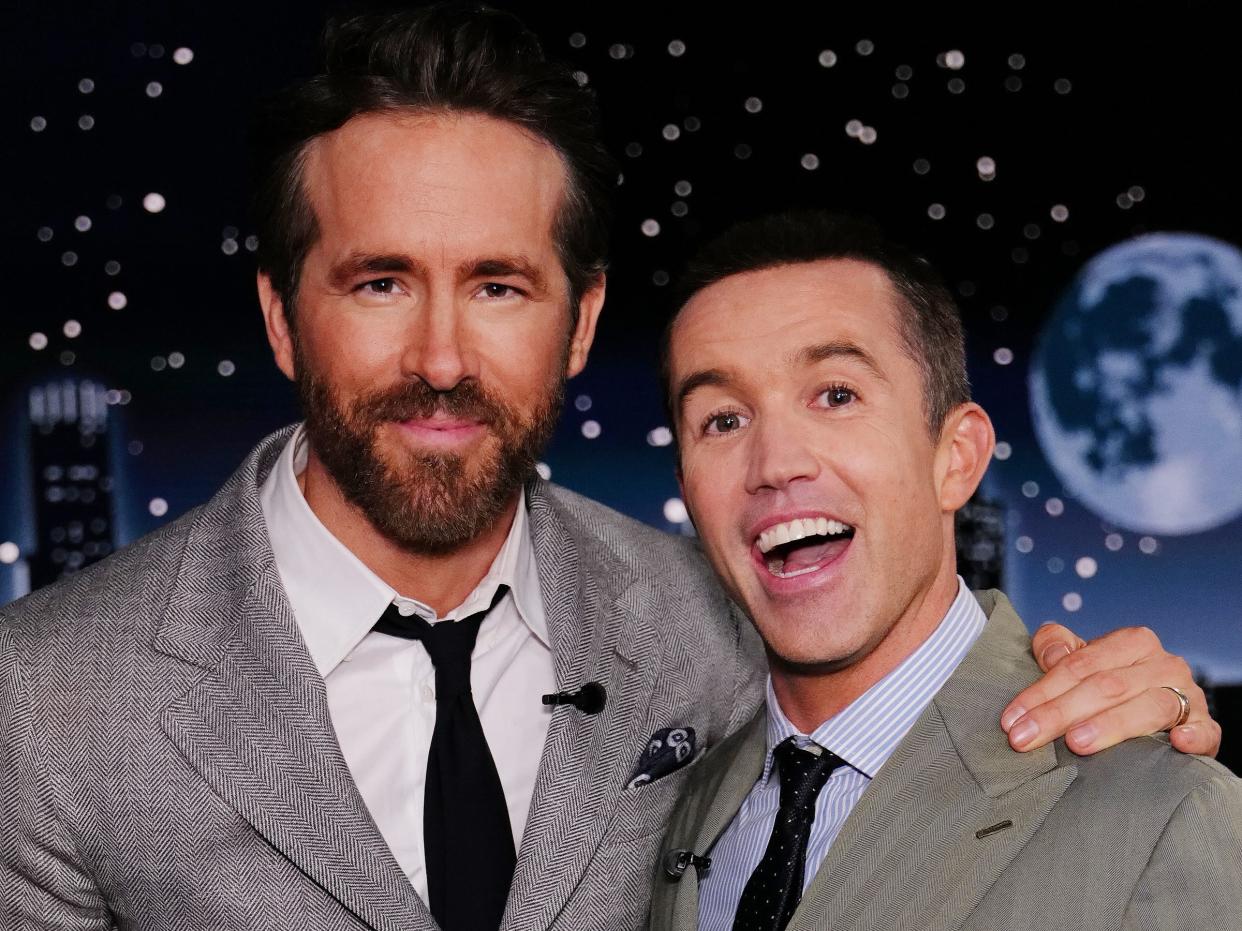 Rob McElhenney, Ryan Reynolds in 2022