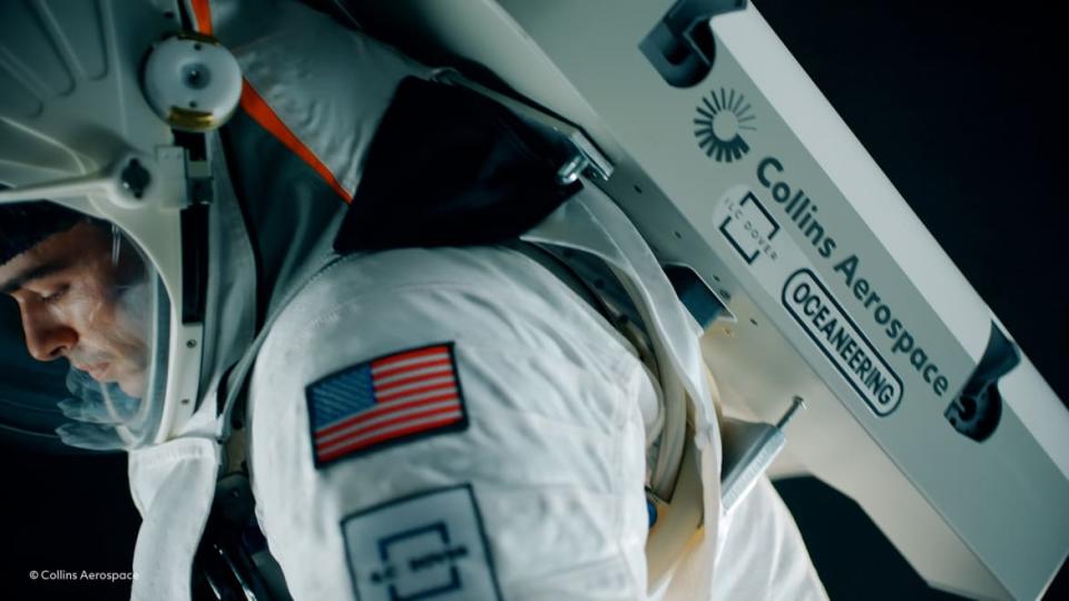 <div class="inline-image__caption"><p>Collins Aerospace was one of the two companies chosen to build NASA's new spacesuits. </p></div> <div class="inline-image__credit">Collins Aerospace</div>