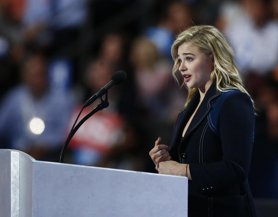 Chloë Grace Moretz gave this important message to young voters at the DNC