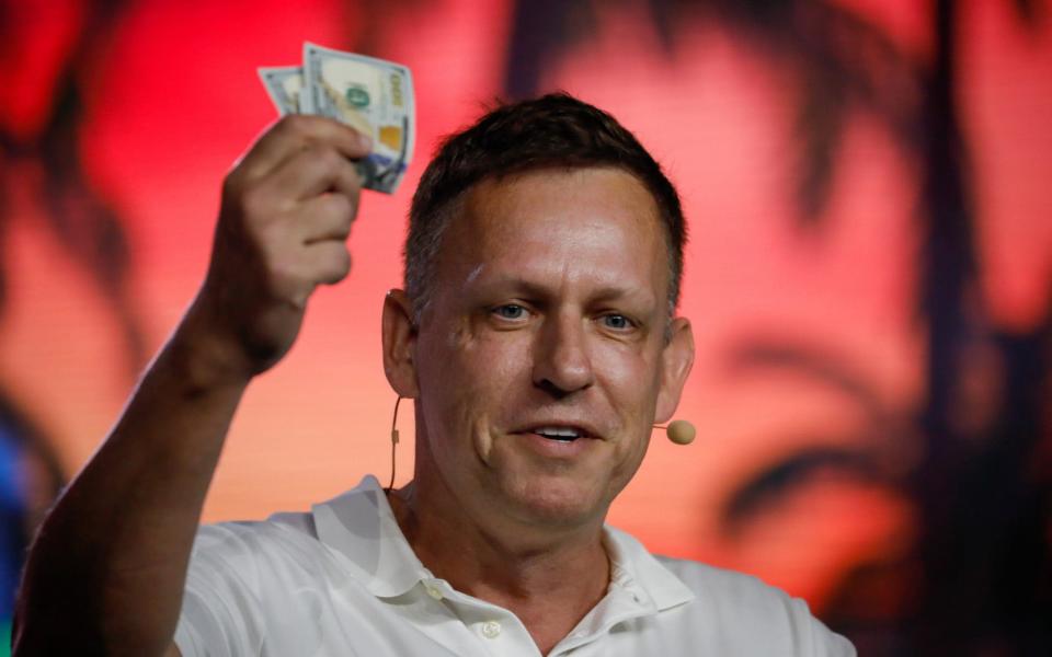 Palantir Peter Thiel - Eva Marie Uzcategui/彭博社