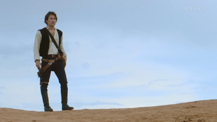 Jamie Costa stars as Han Solo in his crowdfunded fan film. (Photo: Jamie Costa)