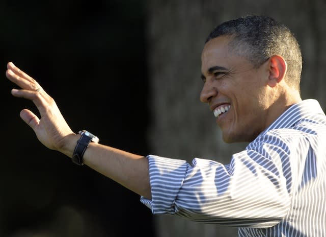 President Barack Obama hosts lawmakers Wednesday for a White House picnic (Susan Walsh/AP)