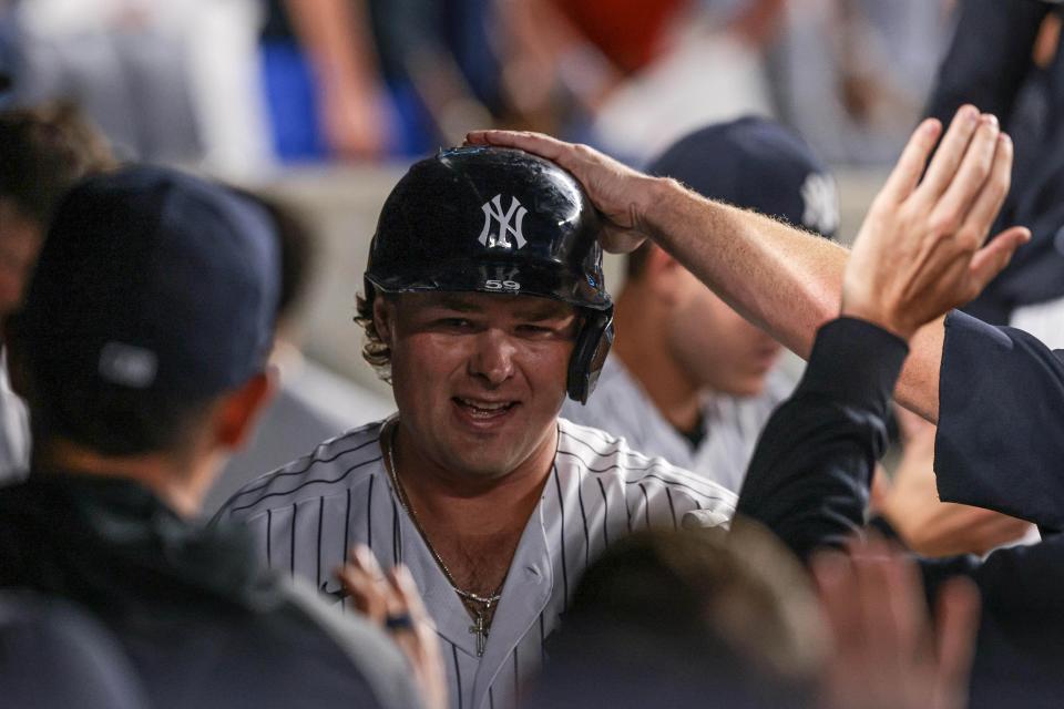 Luke Voit led the majors with 22 home runs in the 60-game 2020 season.