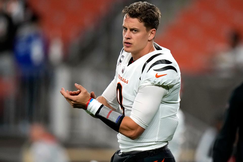 Cincinnati Bengals quarterback Joe Burrow