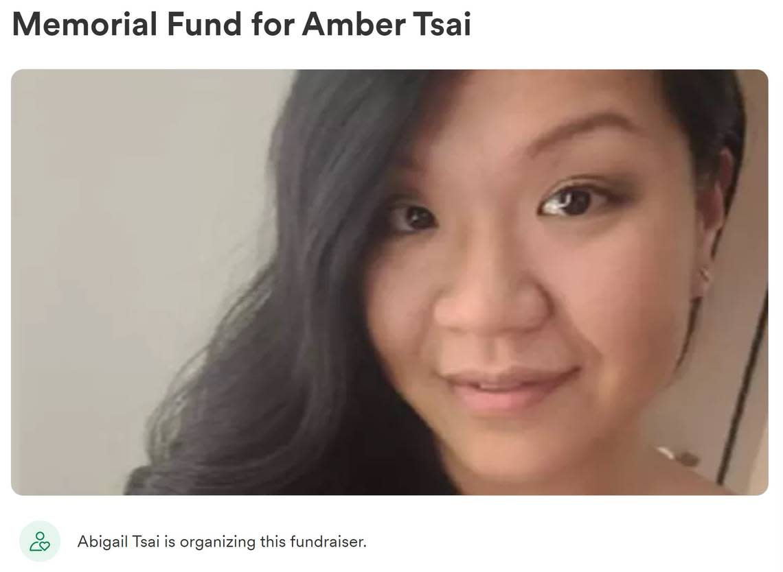 Amber Tsai, the 32-year-old woman shot and killed by gunman Edward Freyman in Haltom City on Saturday, “will always be remembered for her humble heart and for making friends everywhere she went,” her sister Abigail wrote on a GoFundMe page.