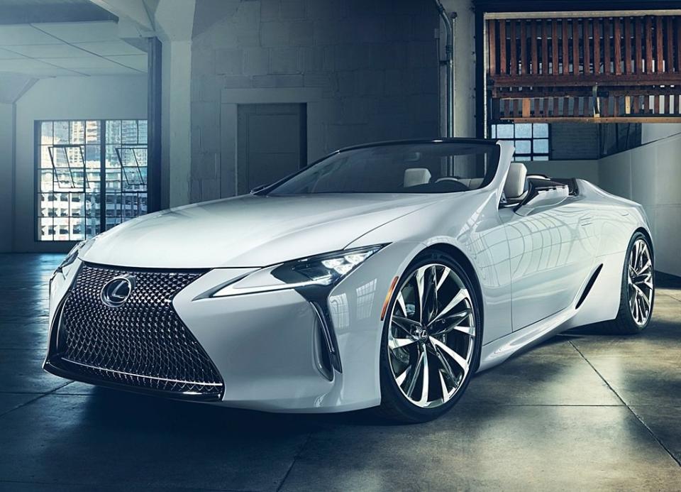 LEXUS證實全新LC敞篷車將在7月的Goodwood速度嘉年華會全球首發