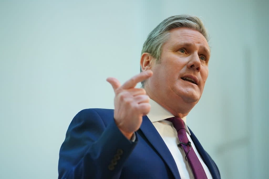 Labour leader Sir Keir Starmer told the Fabian Society of his plans for reforming the health service (Dominic Lipinski/PA) (PA Wire)