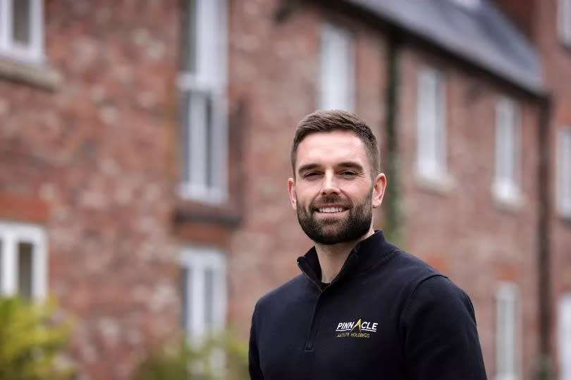 Ollie Piotrowski has made a career in property -Credit:Sean Hansford | Manchester Evening News