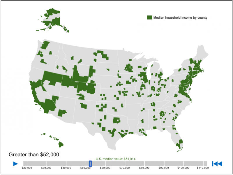 census income map