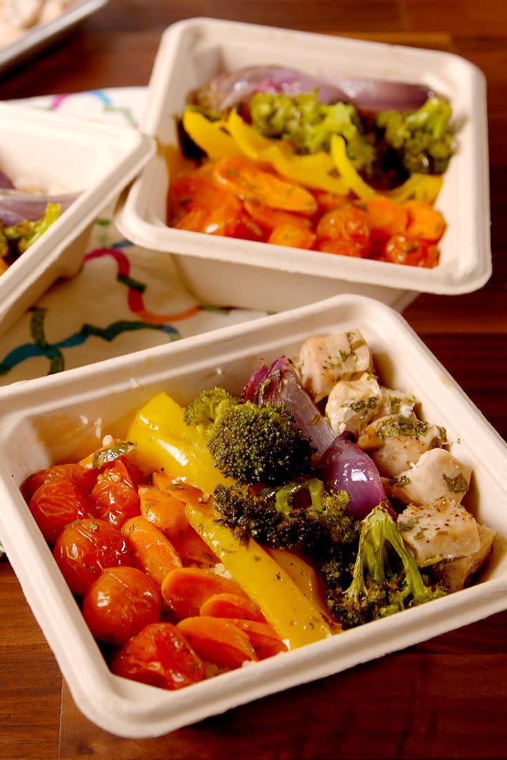 Rainbow Chicken & Veggies