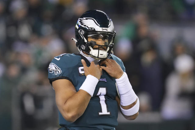 2023 NFC Championship: Jalen Hurts proves Eagles right, even if the doubts  about drafting him still linger 