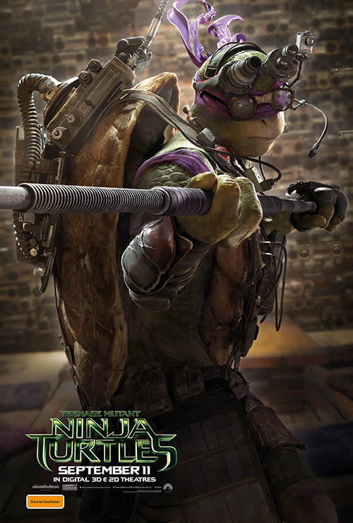 'TEENAGE MUTANT NINJA TURTLES' CHARACTER POSTERS