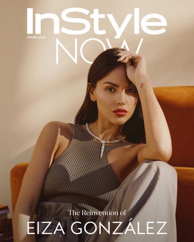 <p>David Roemer/InStyle</p> Eiza González on the cover of 'InStyle NOW'