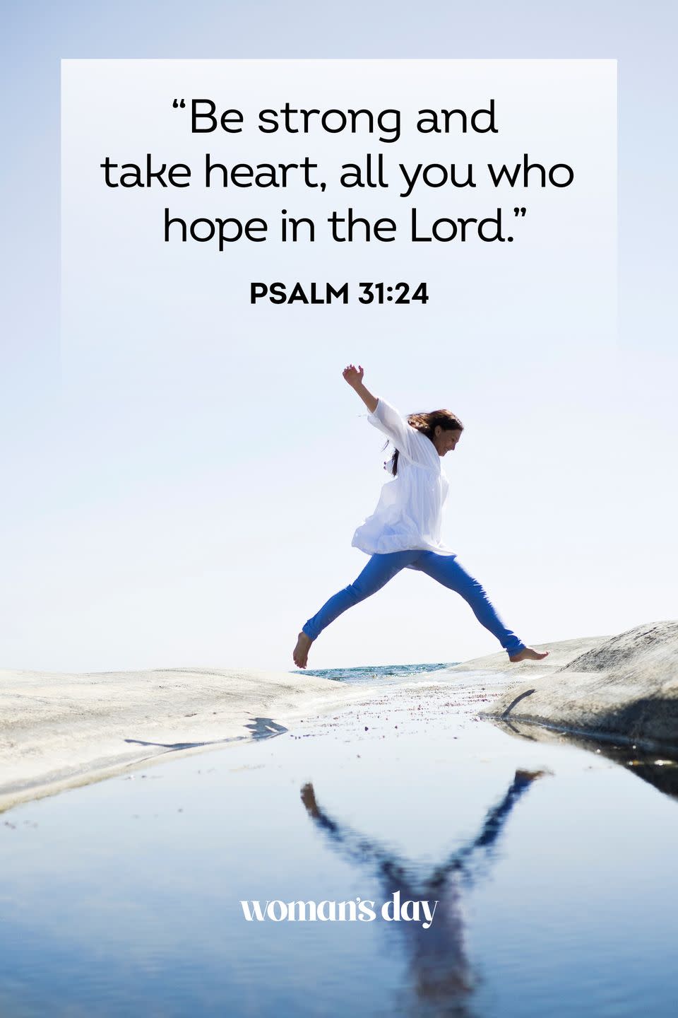 <p>“Be strong and take heart, all you who hope in the Lord.”</p><p><strong>The Good News: </strong>If you have a relationship with God, then there is hope.</p>