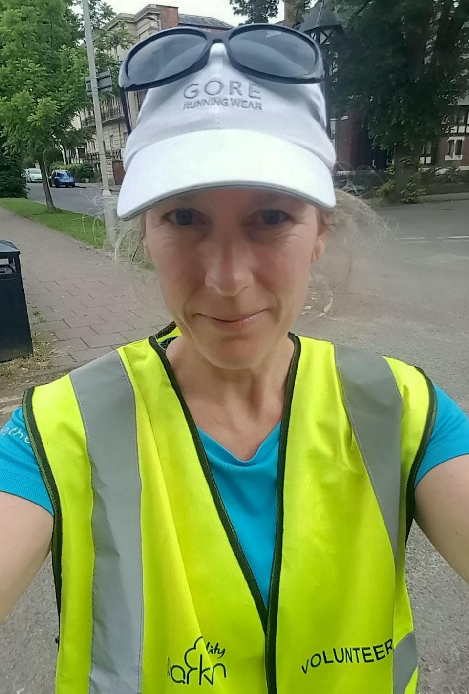 Mum-of-two Maria Clutterbuck litter picks every day in her home town. (SWNS)