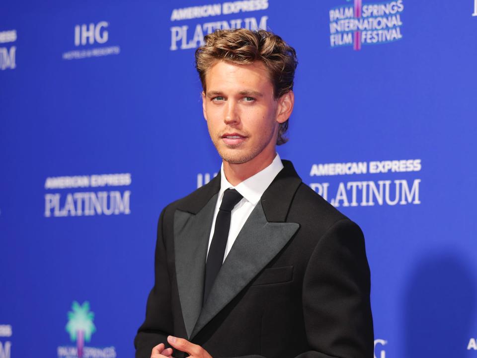 Austin Butler at the 2023 Palm Springs International Film Awards held at the Palm Springs Convention Center on January 5, 2023 in Palm Springs, California