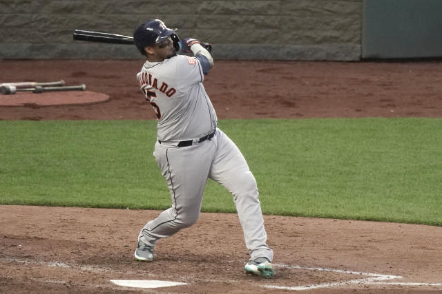 Álvarez, Díaz, Maldonado HR, Astros beat KC, 5th win in row - NBC Sports