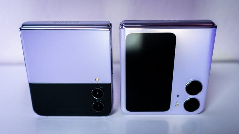 A photo of the Oppo Find N2 Flip