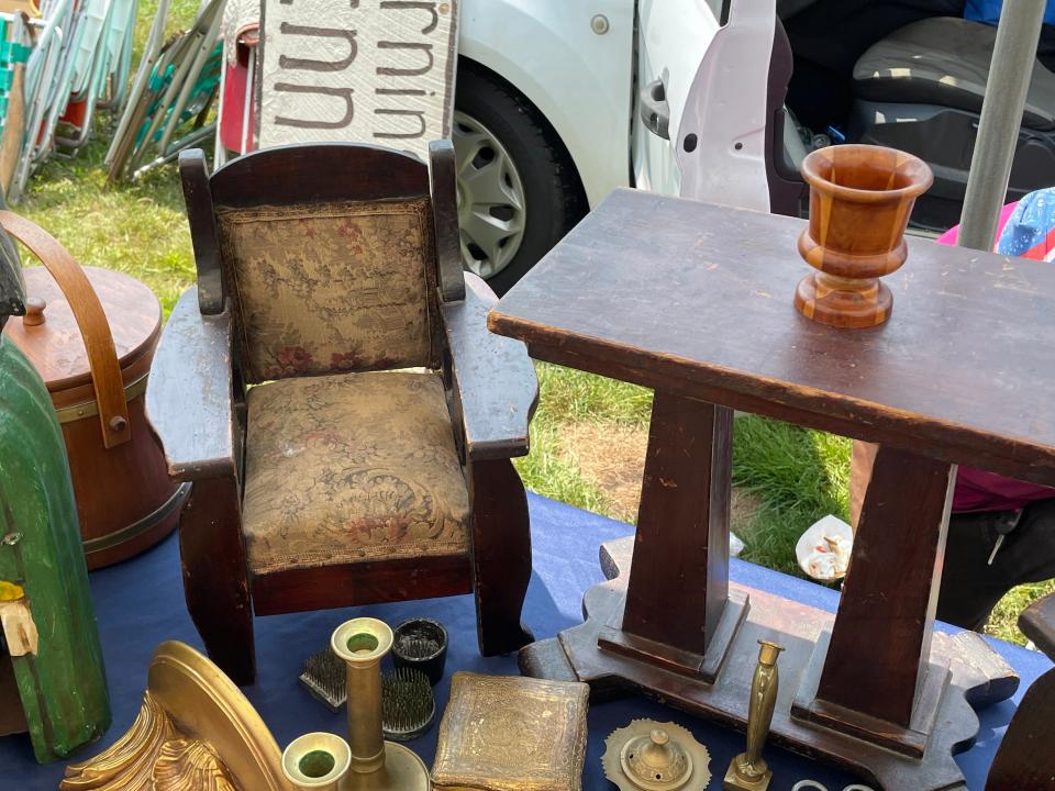 Salesmen samples from 1910 at Casey’s Antiques, Brimfield Acres.