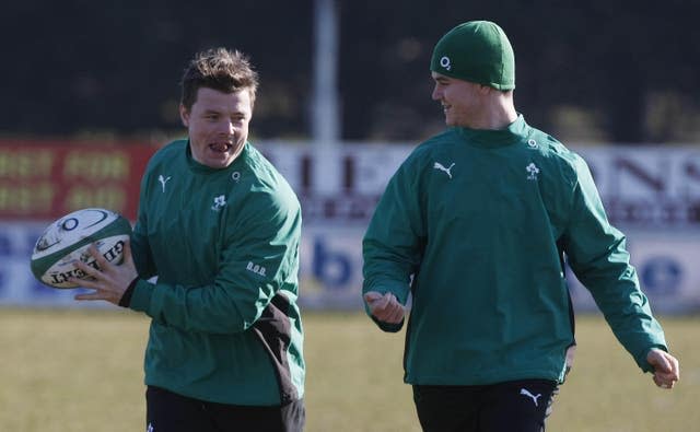 Brian O’Driscoll and Johnny Sexton