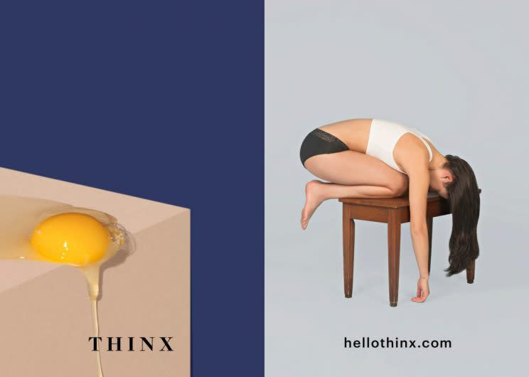 NYC subway ads for Thinx