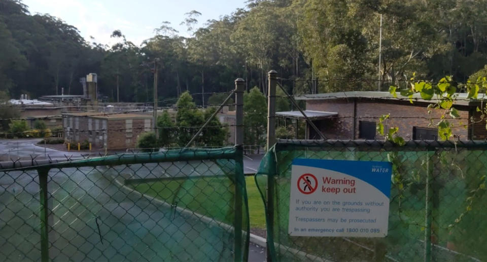 Fragments of the virus have been detected at the West Hornsby waste treatment plant. Source: Google Maps