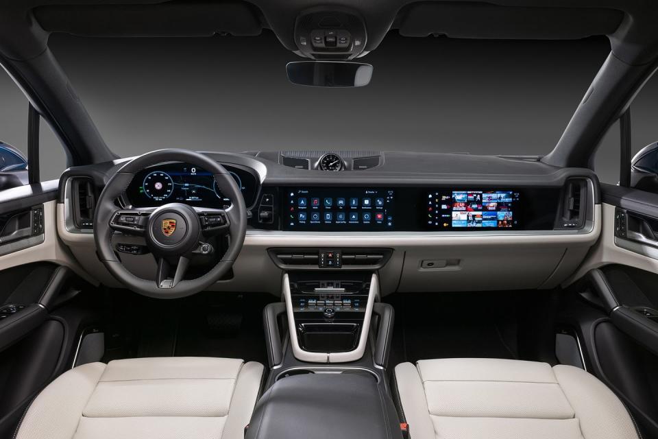 new cayenne interior