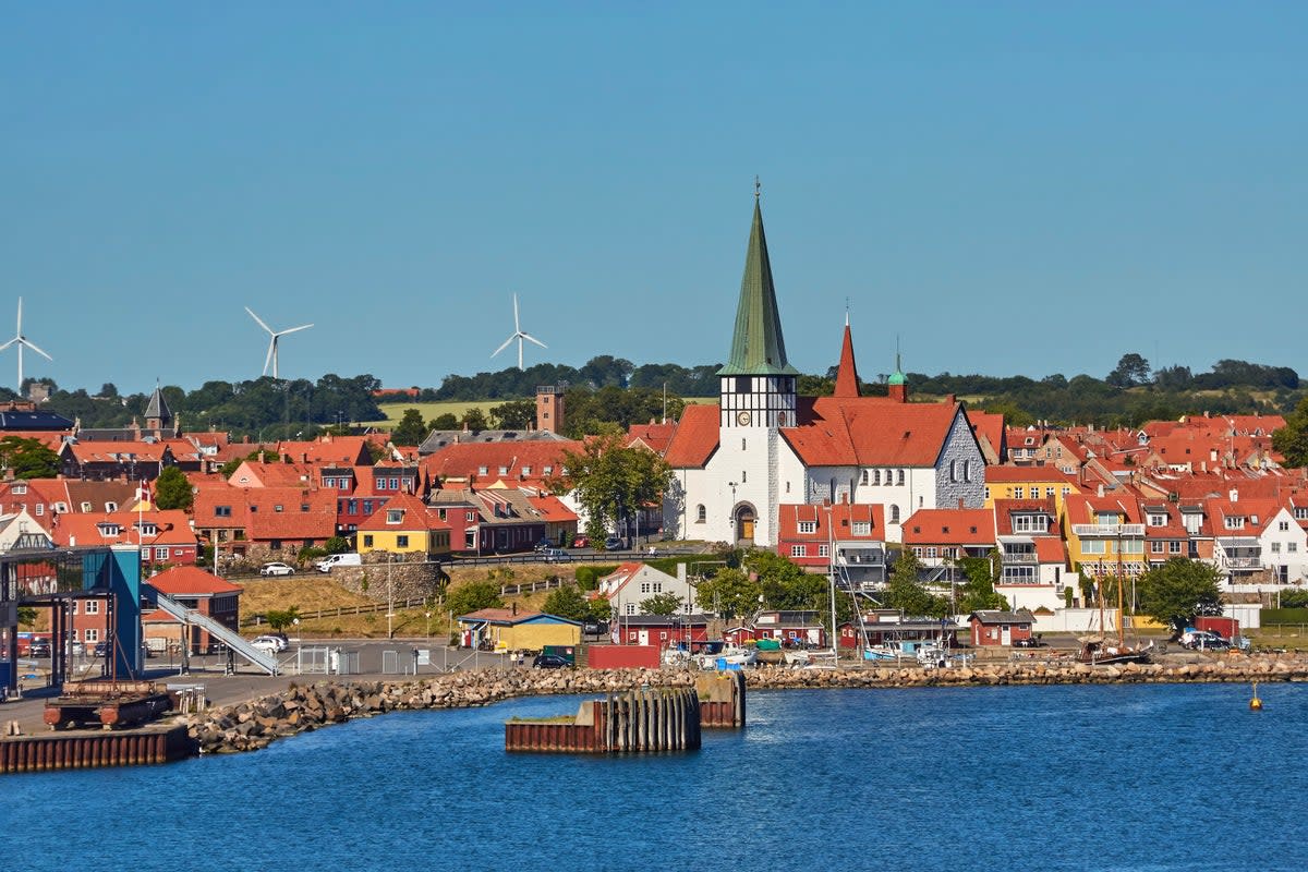 Swap the Mediterranean for the Baltic Sea – such as the town of Ronne in Bornholm, Denmark (Getty)