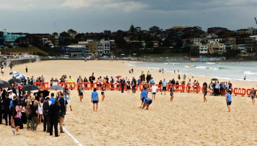 Prince Charles attends an NRL community football on the beach exhibition match at Bondi Beach, in Sydney, on November 9. Charles and Camilla are in Australia on the second leg of a Diamond Jubilee Tour taking in Papua New Guinea, Australia and New Zealand